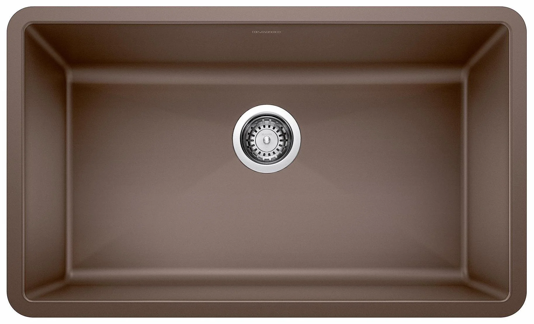 Precis U Super Single Undermount Silgranit Sink - Cafe 400889 Blanco