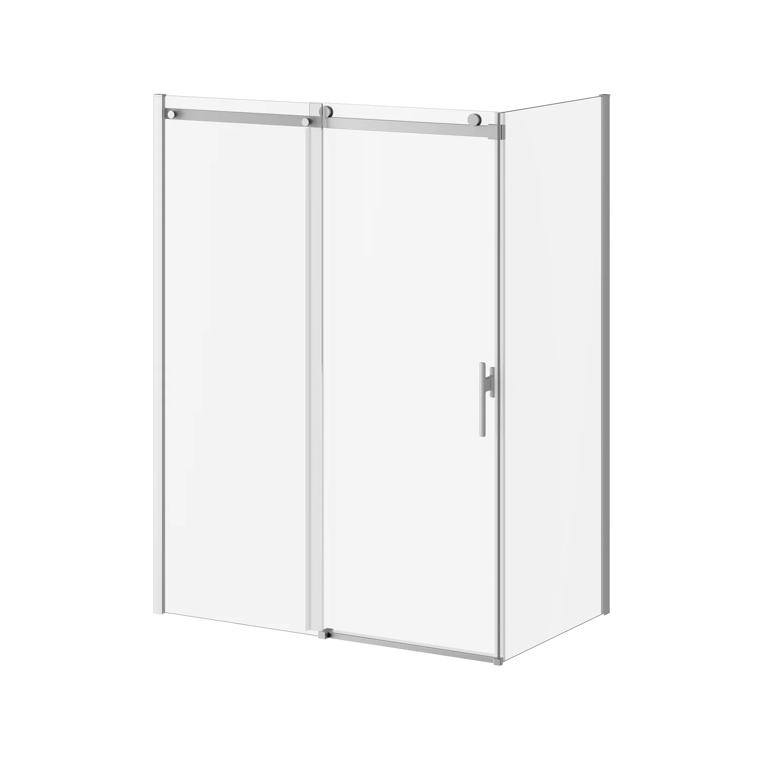 Koncept Evo 36" x 77" Return Panel for Corner Installation - Chrome DR1791-110-003 Kalia