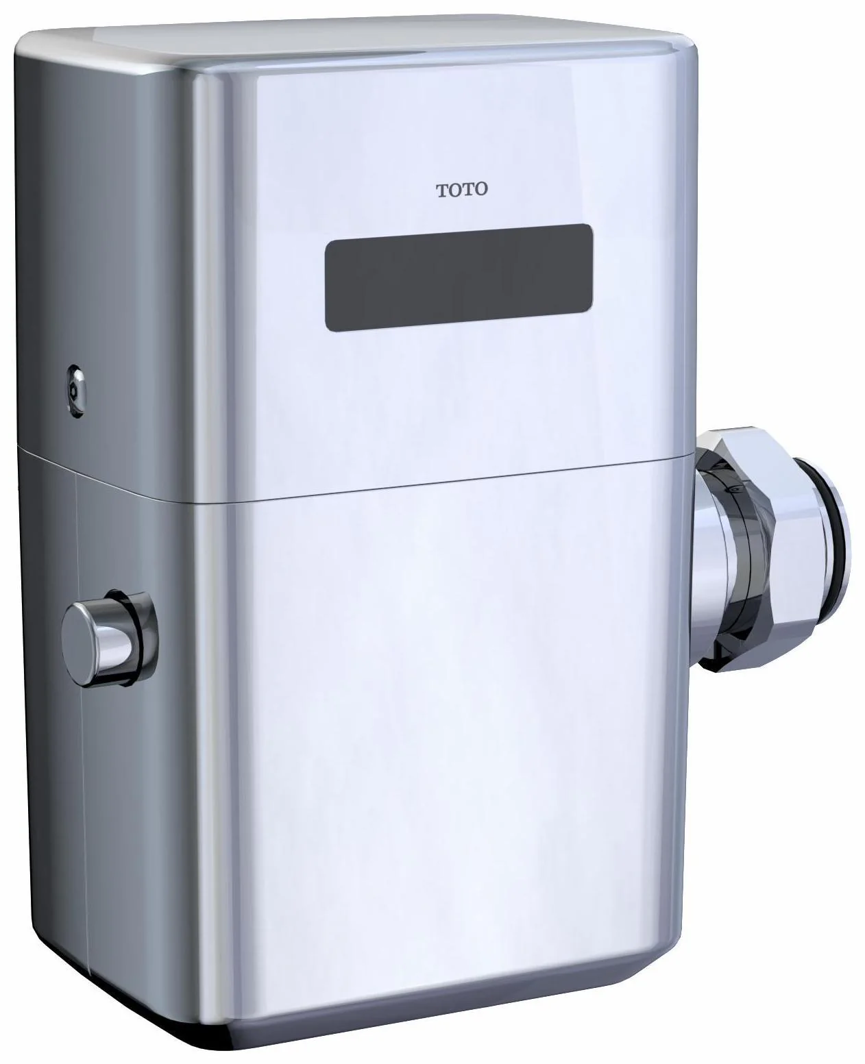 EcoPower 1.6 GPF Flushometer Flush Valve - Polished Chrome TET1GB#CP Toto