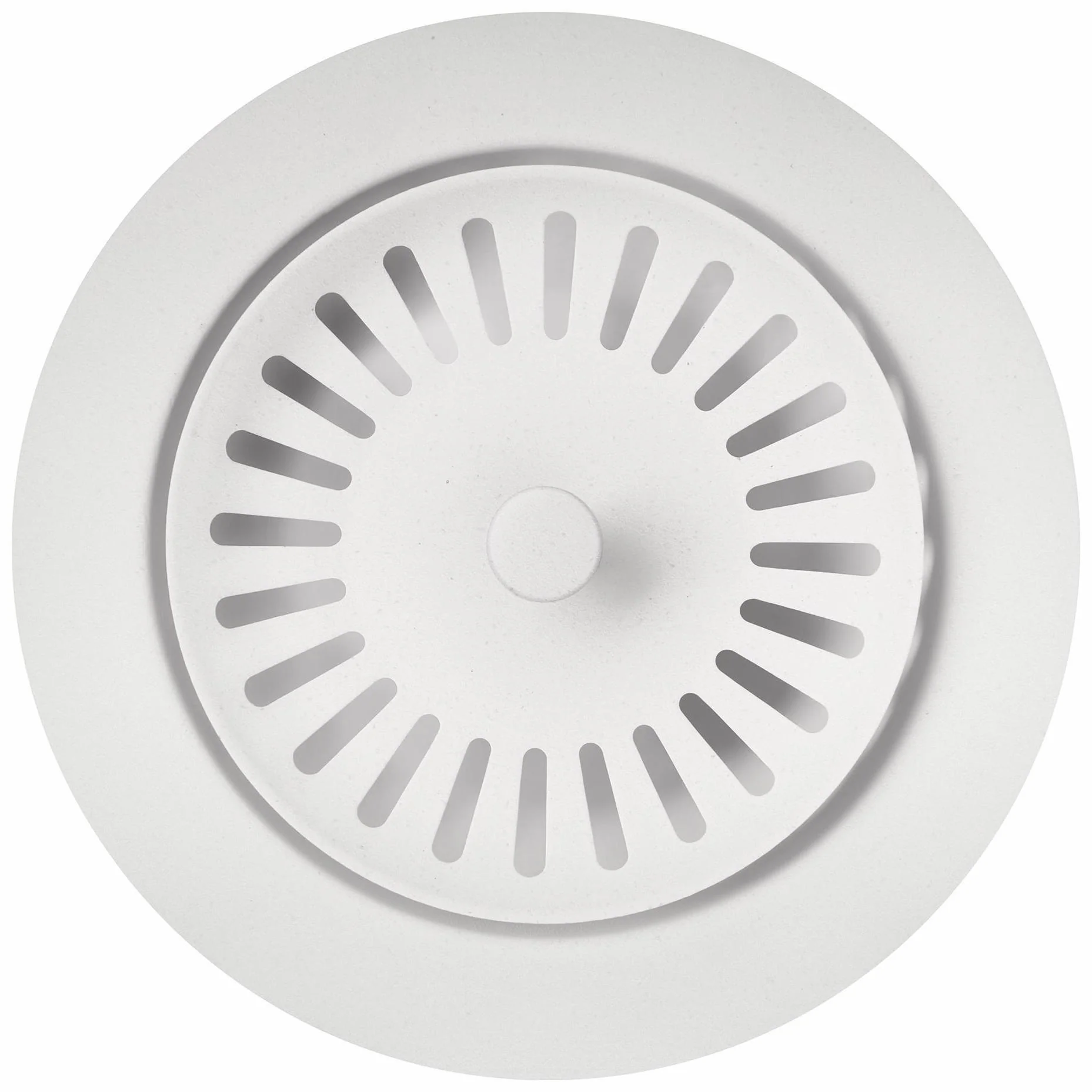 Metal Waste Flange for Garbage Disposal - White 240328 Blanco