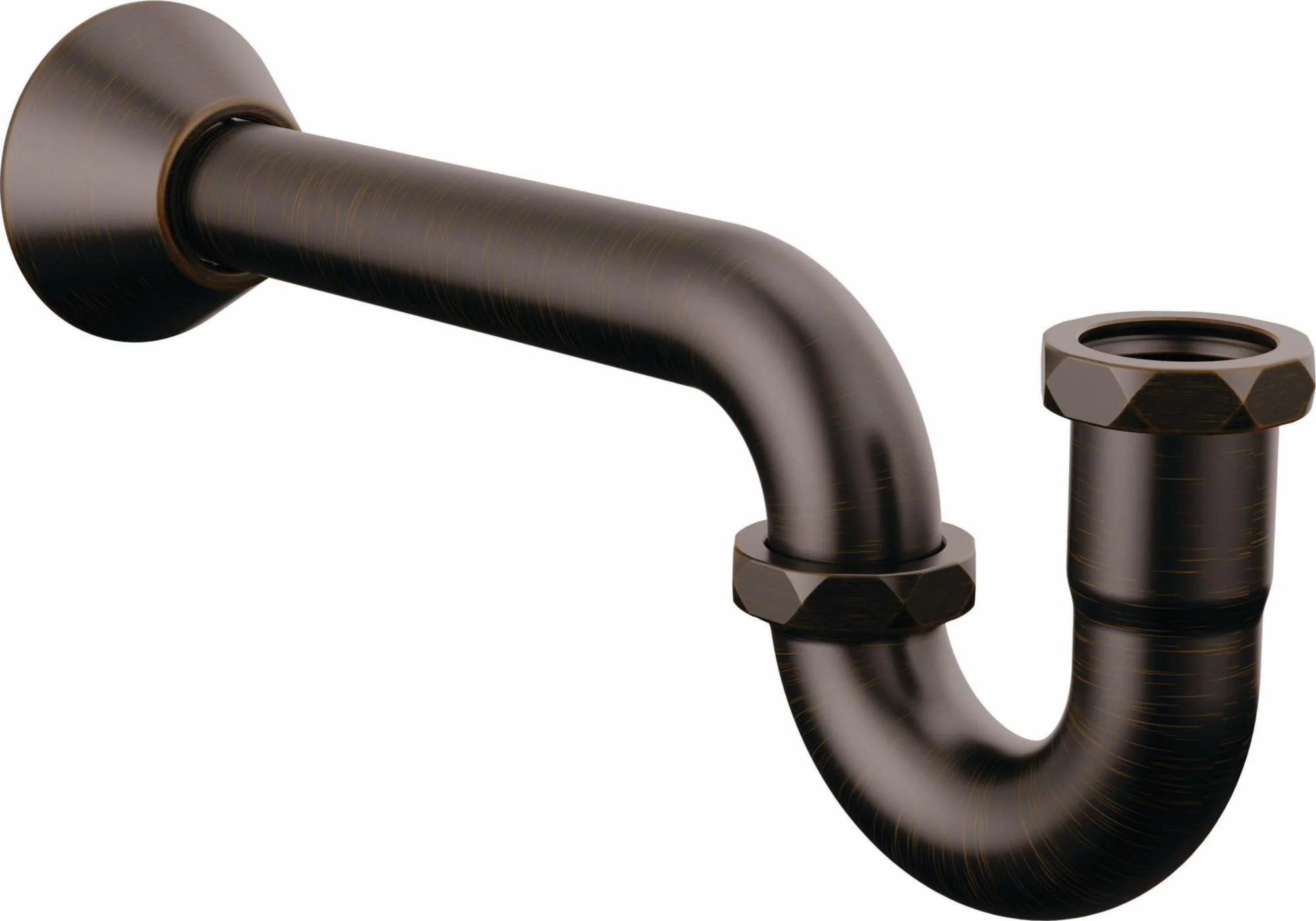 20 Gauge P-Trap with Flange - Venetian Bronze BT031141-RB Brizo