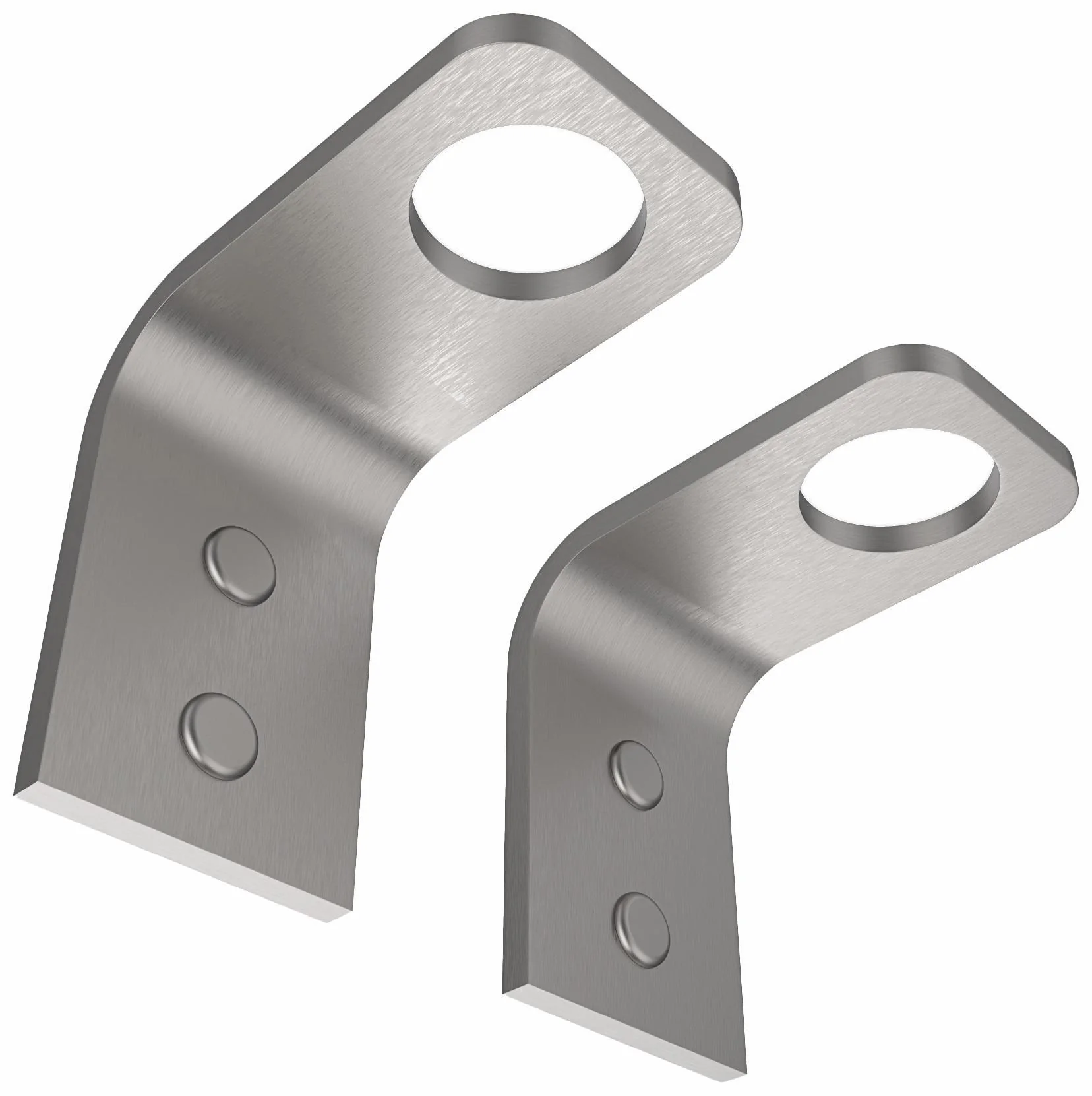 Manhattan Bottle Holder (Pack of 2) - Brushed Chrome 10045090-201 Maax