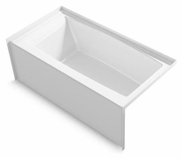 Bowen 60" RH Drain Alcove Tub - White 3832-0 Hytec