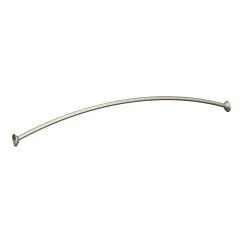 Curved Adjustable Shower Rod - Brushed Nickel DN2160BN Moen