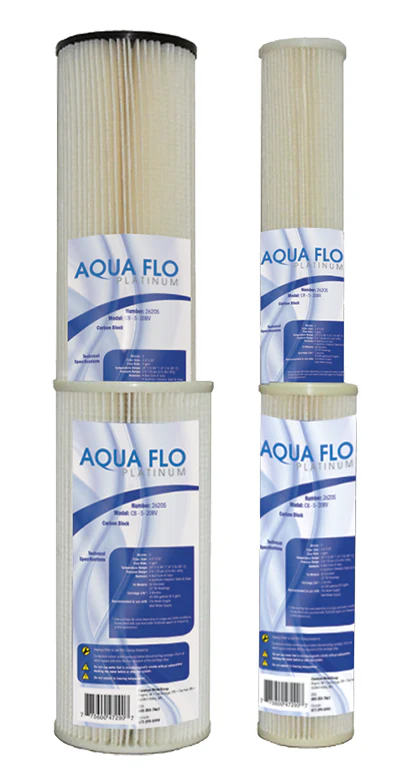 4.5" x 10" 5 Micron Pleated Polyester (PPC) Sediment Cartridge Filter 36130 Novo