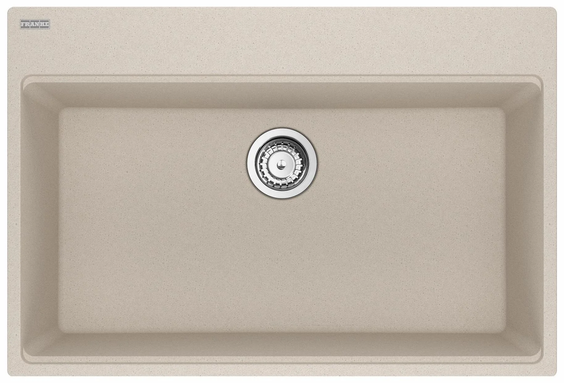 Maris 31-1/16" Fragranite 1 Bowl Drop-In Kitchen Sink - Champagne MAG61029-CHA-S Franke