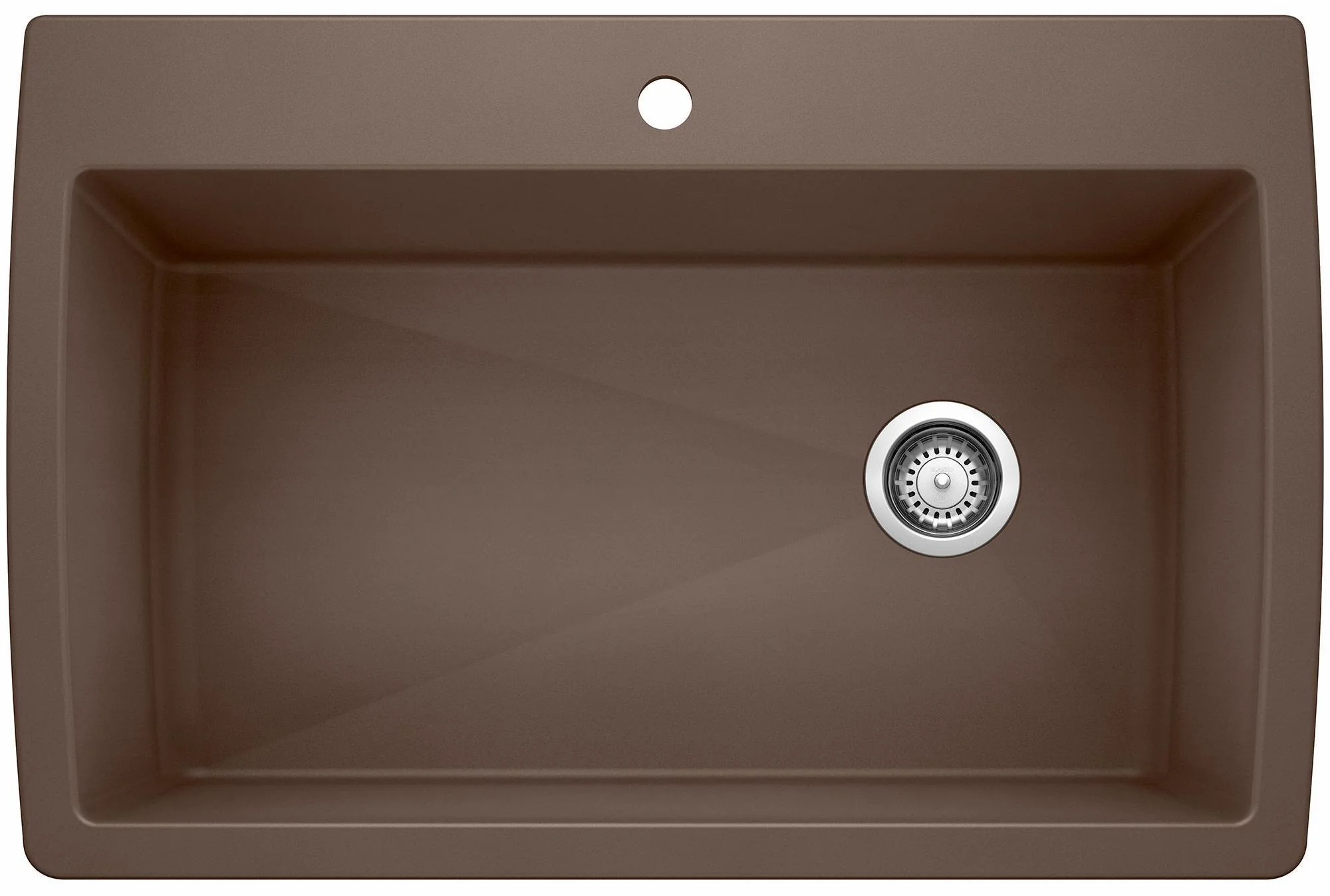 Diamond Super Single Drop-In Silgranit Sink - Cafe 400369 Blanco