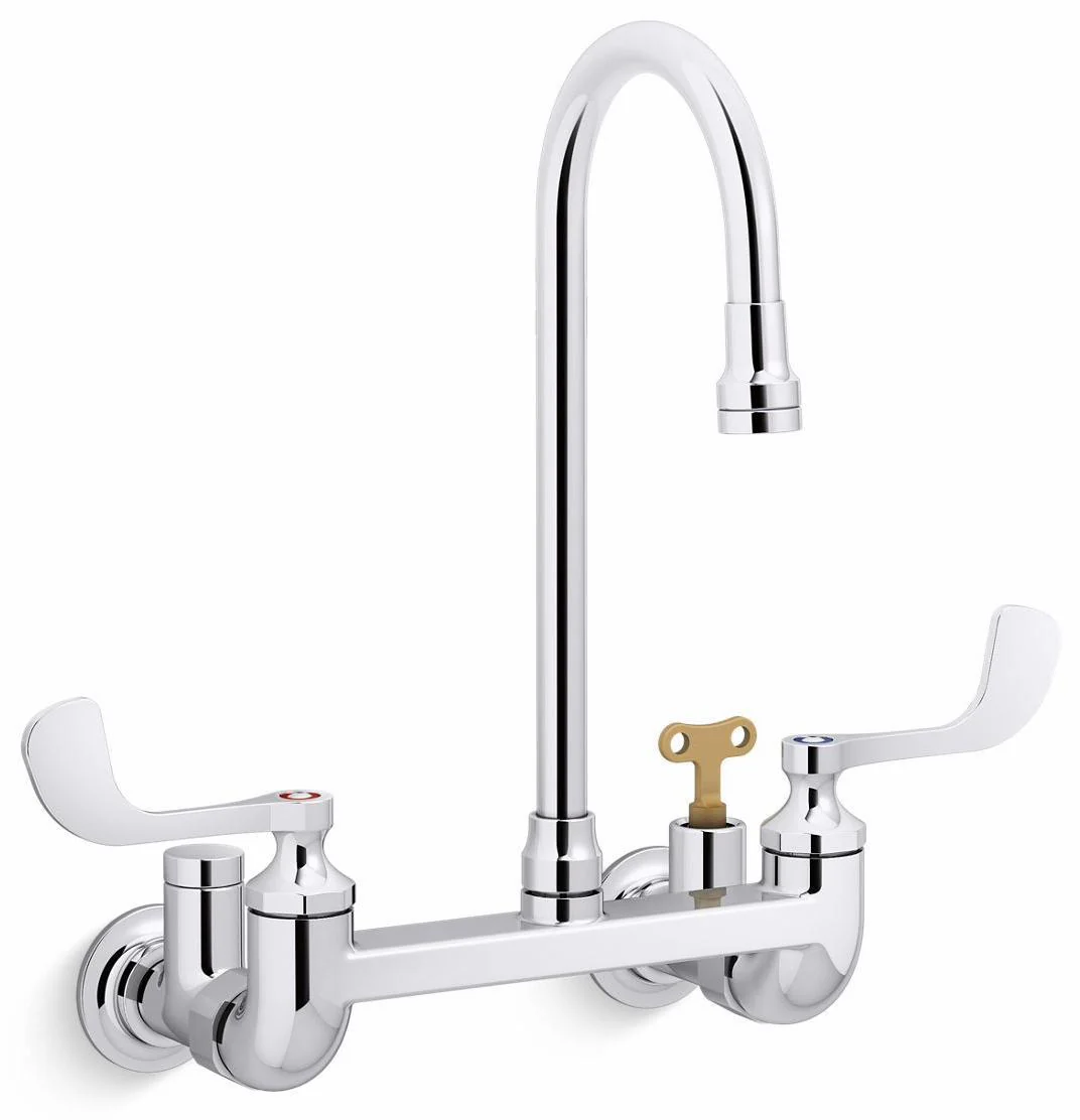 Triton Bowe Wall Mount Service Sink Faucet - Polished Chrome 830T70-5AEA-CP Kohler
