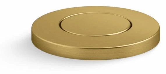 Garbage disposal air switch button - Vibrant Brushed Moderne Brass 35726-2MB Kohler