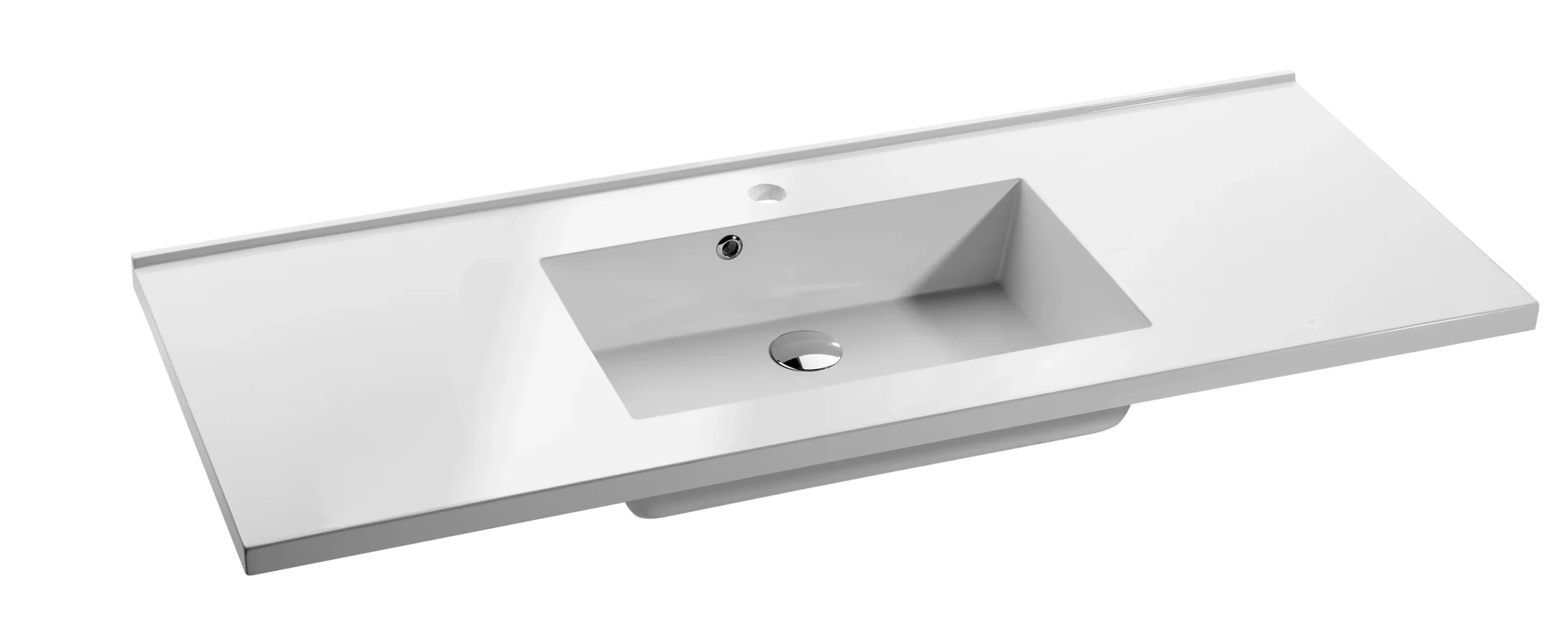 Kubic White Gloss Solid Surface (VMK0100100)
